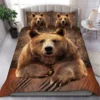 Bear Q2 All Over Printed Bedding Set